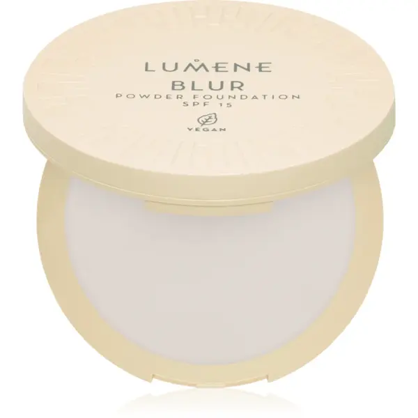 Lumene Blur 2 in 1 pudra si makeup SPF 15 culoare No. 0 10 g