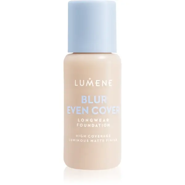 Lumene Blur Even Cover machiaj lichid cu un finisaj mat 16 de ore culoare 0 30 ml