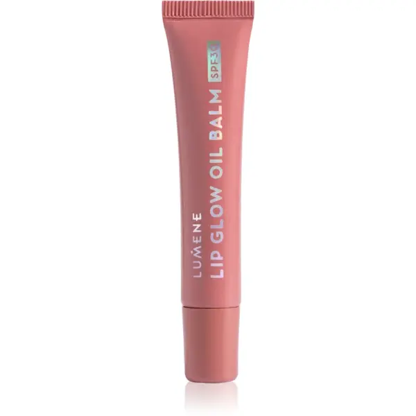 Lumene Lip Glow Oil Balm ulei nuanțator pentru buze SPF 30 culoare 1 Fudge 10 ml