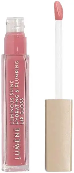 Lumene Luciu de buze vegan Luminous Shine, 6 Soft Pink, 5 ml