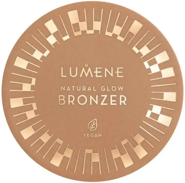 Lumene Natural Glow Pudră vegană bronzantă pentru conturare, 2 Arctic Sun, 10 g