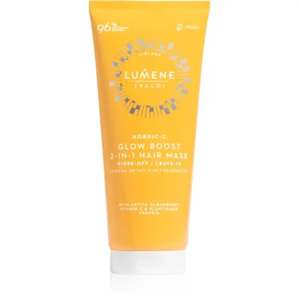 Lumene Nordic-C [VALO] Glow Boost masca iluminatoare pentru păr 200 ml