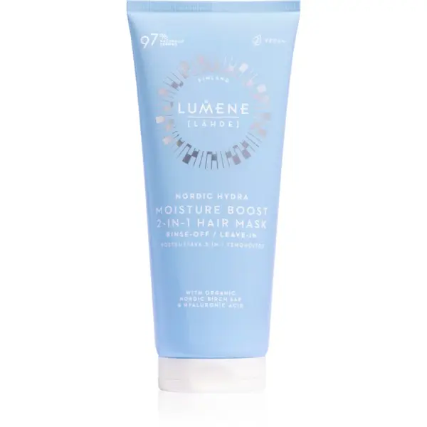 Lumene Nordic Hydra [LÄHDE] Moisture Boost Masca hidratanta par 2 in 1 200 ml
