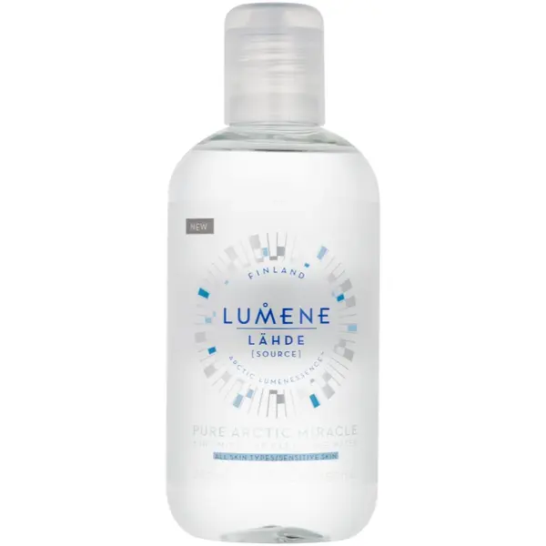 Lumene Nordic Hydra [LÄHDE] Pure Arctic Miracle apa pentru curatare cu particule micele pentru toate tipurile de ten, inclusiv piele sensibila 250 ml