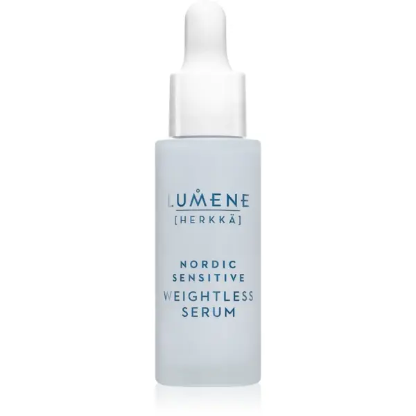 Lumene Nordic Sensitive [HERKKÄ] Weightless ser cu textura fina pentru a calma si intari pielea sensibila 30 ml