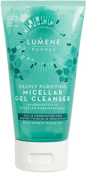 Lumene Puhdas Gel micelar de curățare a feței, 150 ml