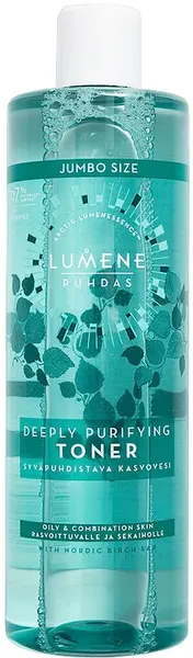 Lumene Puhdas Tonic purifiant și matifiant pentru față, 400 ml