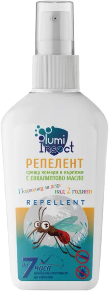 Lumi Insect Repelent împotriva țânțarilor și căpușelor pentru copii, 2+, 50 ml