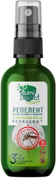 Lumi Insect Repelent natural împotriva căpușelor și țânțarilor, 50 ml