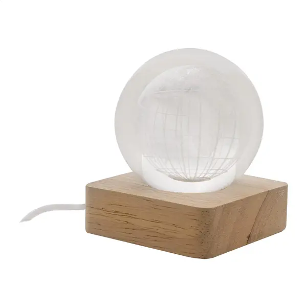 LumiGlobe glob luminos din sticlă