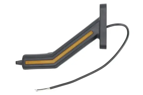 Lumina clarificare dreapta, portocaliu rosu alb, LED, suprafata, lungime cablu 400mm, cu brat lung, 12 24V (cu functie de semnalizator spate, IP6K9K)