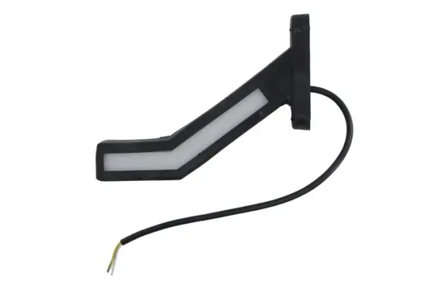 Lumina clarificare stanga, portocaliu rosu alb, LED, suprafata, lungime cablu 400mm, cu brat lung, 12 24V (indicator dinamic; tip: neon; cu functie de semnalizator spate) potrivit ADR