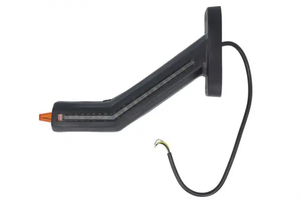 Lumina clarificare stanga, portocaliu rosu alb, LED, suprafata, lungime cablu 400mm, cu brat lung, 12 24V (cu functie de semnalizator spate, IP6K9K)