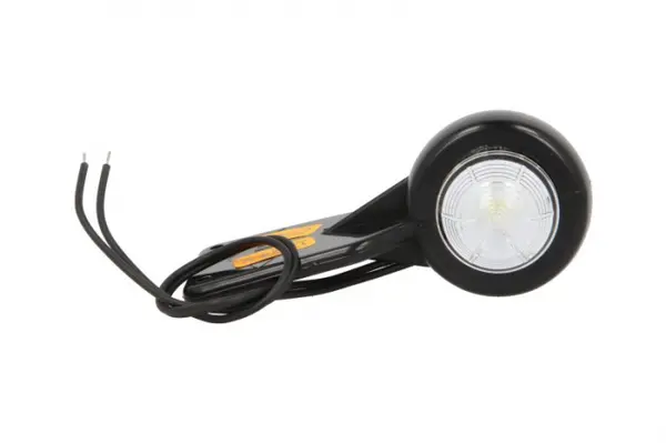 Lumina clarificare stanga, rosu alb, LED, inaltime 99mm; latime 52mm; adancime 44mm, in relief, lungime cablu 250mm, cu cuier, 12 24V