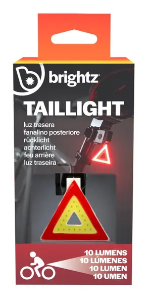 Lumina de siguranta stop ED RBG, Brightz, spate bicicleta, cu 7 efecte luminoase, Taillight