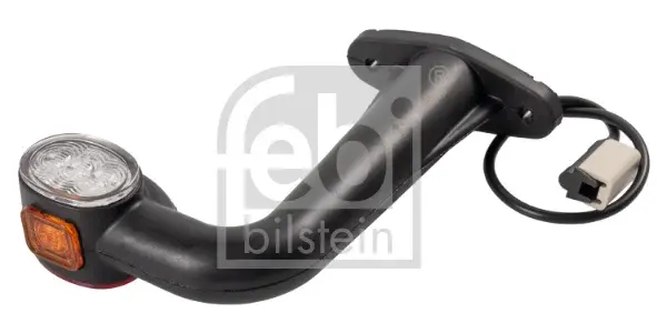 Lumina delimitare dreapta, portocaliu rosu alb, LED; latime 182mm lungime cablu 500mm, pe bratul lung, 12 24V (conector: CLICK-IN, IPIP67)