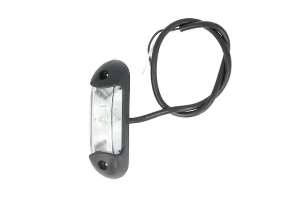 Lumina delimitare stanga dreapta, portocaliu rosu alb, LED, inaltime 110mm; latime 30mm; adancime 28,1mm lungime cablu 500mm, 12 24V