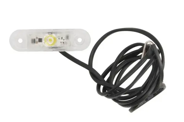 Lumina delimitare stanga dreapta; POSIPOINT II, alb, LED, inaltime 24,3mm; latime 81,4mm; adancime 20mm lungime cablu 1500mm, 12 24V (POSIPOINT II)