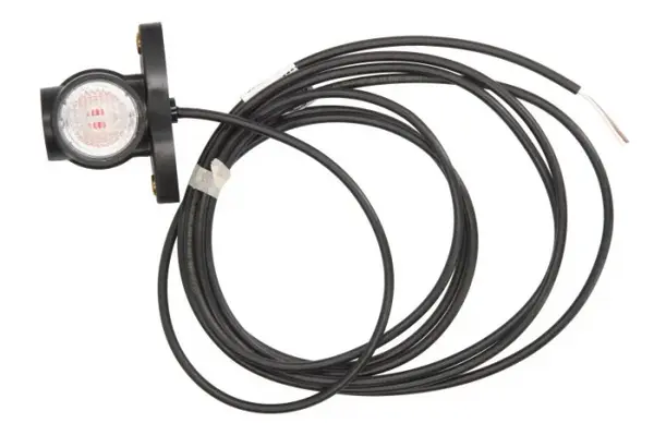 Lumina delimitare stanga dreapta, rosu alb galben, LED, inaltime 64mm; latime 98,6mm; adancime 44,5mm, lungime cablu 4000mm, 24V