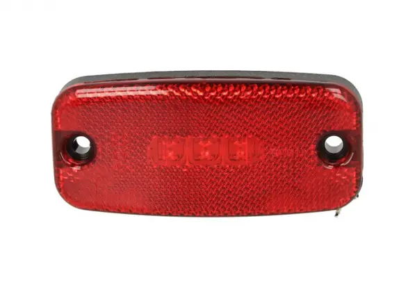 Lumina delimitare stanga dreapta, rosu, LED, inaltime 51mm; latime 22mm; adancime 111mm, lungime cablu 480mm, 12 24V (IPIP67)