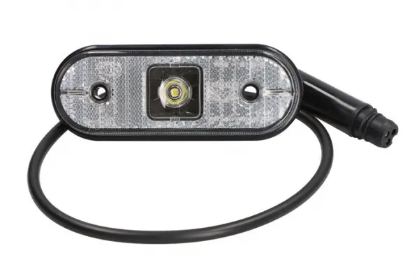 Lumina delimitare stanga dreapta; UNIPOINT I, alb, LED, lungime cablu 500mm (conector: ASS3 3PIN, UNIPOINT I)