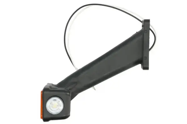 Lumina delimitare stanga, portocaliu rosu alb, LED lungime cablu 160mm, pe bratul lung, 24V