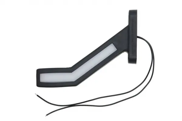 Lumina delimitare stanga, portocaliu rosu alb, LED lungime cablu 240mm, pe bratul lung, 12 24V (tip: neon)