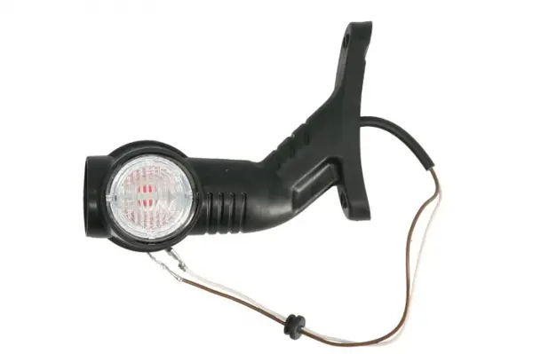 Lumina delimitare stanga; SUPERPOINT III, portocaliu rosu alb, LED brat scurt, 24V (SUPERPOINT III)
