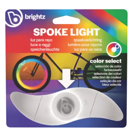 Lumina LED colorata clip-on RBG pentru spite, SpokeBrightz