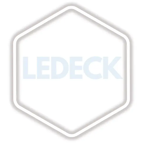 Lumina LED Hexagonala Profesionala Aluminiu- 1 Modul 105x120CM - Service Auto, Detailing, Ateliere, Spatii Comerciale