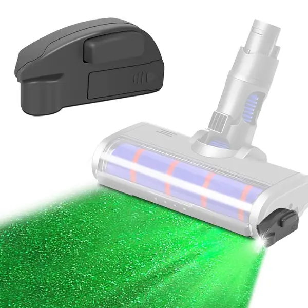 Lumina LED PAA-home compatibila cu capul aspiratoarelor verticale, indicator luminos de praf
