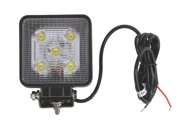 Lumina lucru (LED, 10 30V, 15W, 1200lm, numar elemente LED: 5, lungime: 85mm, inaltime: 85mm, adancime: 38mm, lungime cablu: 1,5m, cu functie de Lumina marsarier; lumina dispersata)