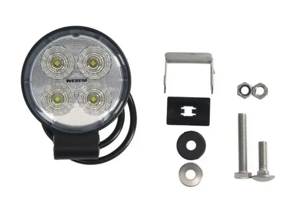 Lumina lucru (LED, 12 24V, 2000lm, numar elemente LED: 4, diametru: 87mm, lungime cablu: 0,5m)