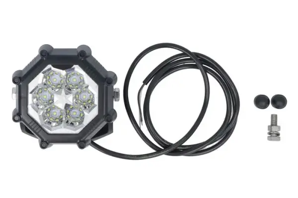 Lumina lucru (LED, 12 24V, 20W, 1800lm, numar diode: 6, inaltime: 105mm, latime: 105mm, adancime: 58mm, lungime cablu: 1,5m, lumina dispersata)