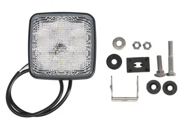 Lumina lucru (LED, 12 24V, 22W, 1600lm, numar elemente LED: 12, lungime: 104mm, inaltime: 105mm, adancime: 51mm, lungime cablu: 0,5m, cu functie de Lumina marsarier)