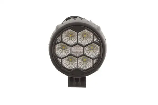 Lumina lucru (LED, 12 24V, 24W, 1500lm, numar elemente LED: 6, adancime: 74mm, diametru: 117mm, lungime cablu: 0,5m, cadru din plastic; carcasa din aliaj)