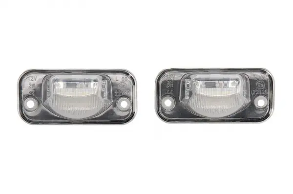 Lumina numar inmatriculare, culoare lumina: alb, 12V, cu aprobare circulatie potrivit SKODA SUPERB I; VW CADDY ALLTRACK, CADDY ALLTRACK MINIVAN, CADDY III, CADDY III MINIVAN, CADDY IV, CADDY IV MINIVA
