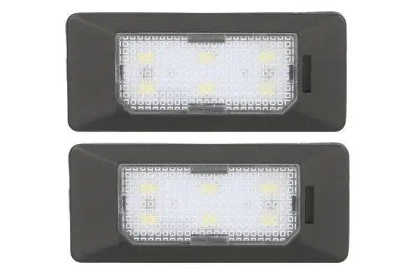 Lumina numar inmatriculare, culoare lumina: alb; set, 12V, cu aprobare circulatie potrivit AUDI A1, A4 ALLROAD B8, A4 B6, A4 B7, A4 B8, A5, A6 ALLROAD C6, A6 ALLROAD C7, A6 C6, A6 C7, A7, Q5, TT 04.02