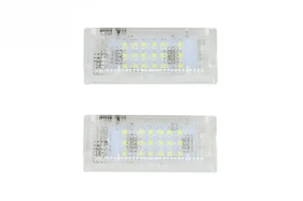 Lumina numar inmatriculare, culoare lumina: alb; set, 12V, cu aprobare circulatie potrivit BMW 3 (E46) 12.97-05.05