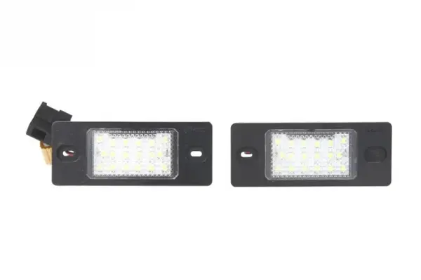Lumina numar inmatriculare, culoare lumina: alb; set, 12V, cu aprobare circulatie potrivit PORSCHE CAYENNE; VW BORA, BORA I, GOLF IV 10.98-12.13