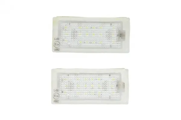 Lumina numar inmatriculare, culoare lumina: alb; set, 12V, cu aprobare circulatie potrivit BMW 3 (E46) 12.98-07.06