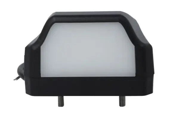Lumina numar inmatriculare (LED, 12 24V, culoare: negru, culoare sticla: alb, 58x70x93,5mm, lungime cablu: 500mm)