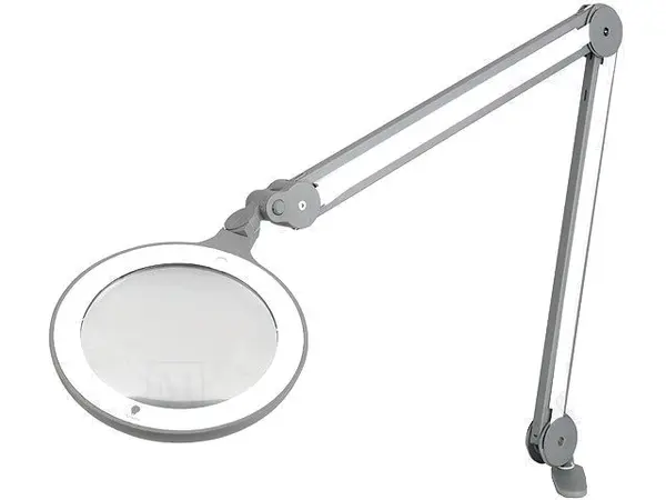 Lupă de masă cu iluminare Mărire: 3dpt(x1,75) Iluminare: LED