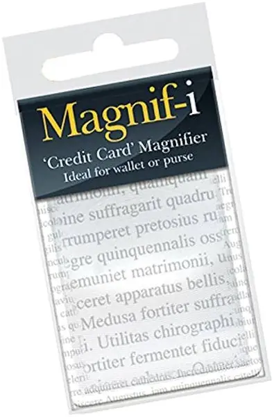 Lupă IF - Card de credit