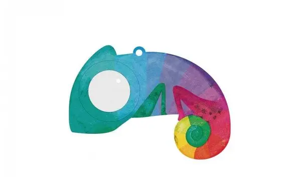 Lupa Londji, cameleon 5 cm