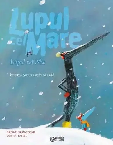 Lupul cel Mare si Lupul cel Mic. Frunza care nu voia sa cada
