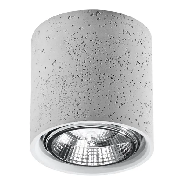Lustra Cullo din beton Gri 14x14x14 cm