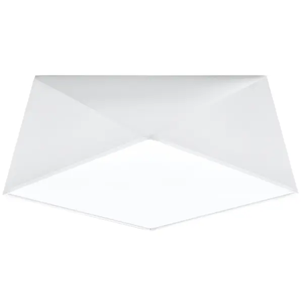Lustra Hexa Alb 35x35x15 cm