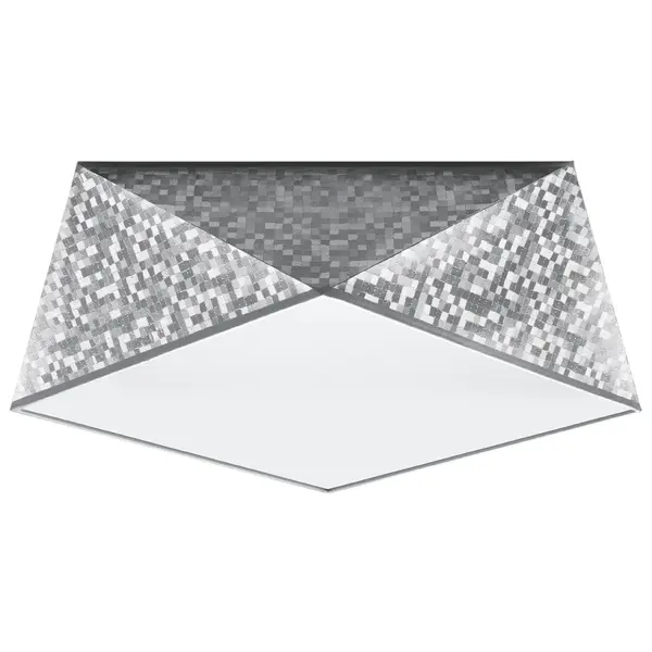 Lustra Hexa Argint 35x35x15 cm