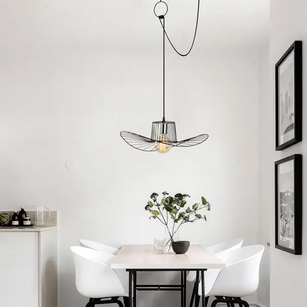 Lustra Lady, Negru, 108x15x82 cm